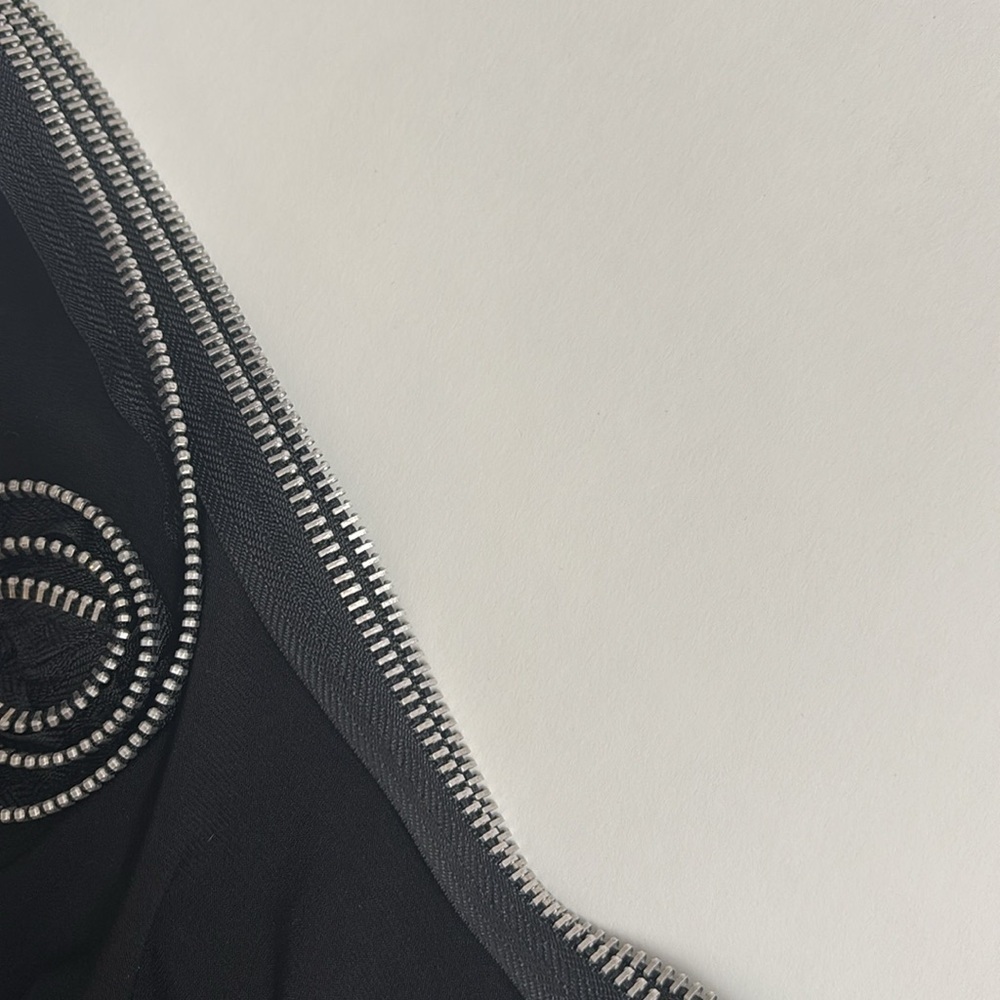 SOHUNG DESIGNS zipper detail off the shoulder swing dress - Picture 4 of 8